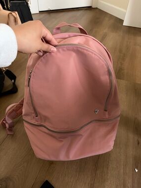 lululemon athletica Pink Backpack Laptop Case